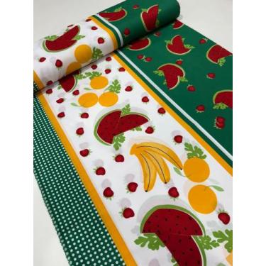 Imagem de Tecido Oxford Estampado Toalha de Mesa - (1m x 1,5m) - Impacto tecidos
