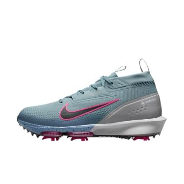 Imagem de Nike Infinity Tour 2 Gore-TEX Tênis masculino impermeável para golfe, Denim turquesa/tempestade egeia/rosa hiper/preto, 39