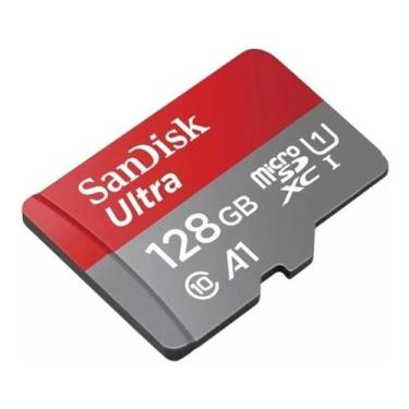 Imagem de Cartão de Memória Sandisk Ultra Micro SDXC 128GB Classe 10 - Js Techno