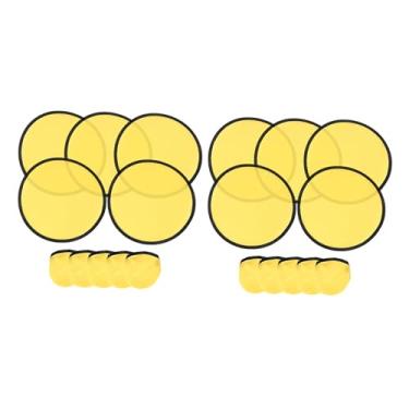 Imagem de Dynwave 10x Ventiladores dobráveis portáteis de verão para publicidade em festas de performance, Amarelo