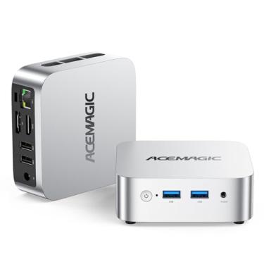 Imagem de ACEMAGIC Mini PC Computadores V1, Intel Twin Lake N150 (Turbo 3,6GHz), 16GB DDR4 RAM 1TB M.2 SSD Mini Desktop, 4K HDMI DP/2xUSB3.2 WiFi6/BT5.2, VESA GbE, HTPC/Business Office Micro Pc