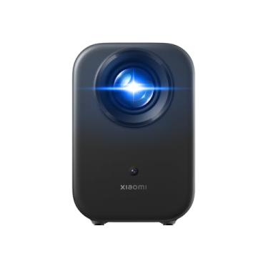 Imagem de Xiaomi Projetor inteligente L1 com mini projetor doméstico Google TV, projeção de teto, Full HD, 200 lúmens ISO até 304.8 cm/Correção de Keystone automática omnidirecional/Prevenção automática de