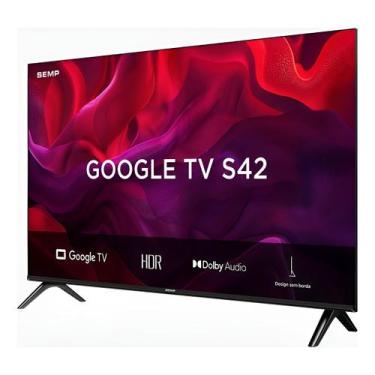 Imagem de Smart tv semp 32" google tv mod. 32s42