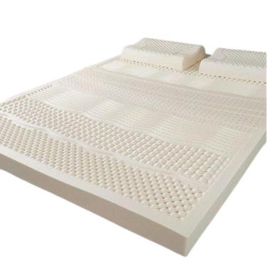 Imagem de Colchão Pillow Top Casal Queen Size Látex Natural Premium  LTX Sleep, 