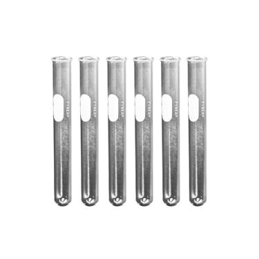 Imagem de Tubos de teste Pyrex 34 mL, 20 x 150 mm, Pacote com 6, clear, white, 20X150MM