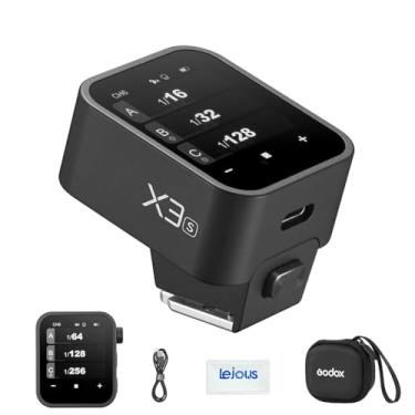 Imagem de GODOX Disparador De Flash Sem Fio X3S X3-S Ttl Para Câmera Sony, Transmissor Touchscreen, 1/8000S Hss, Bateria Integrada Com Carregamento Usb-C, Sapata Metal Compatível A7Riii A7Iv A7Rii