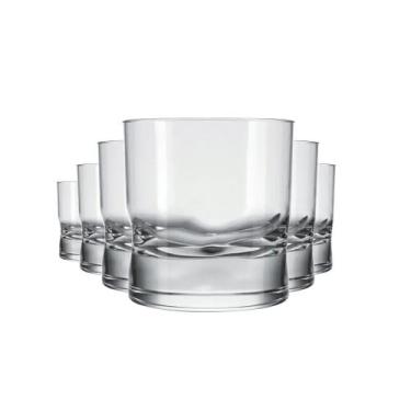 Imagem de 06 Copos Whisky Amassadinho Nadir 250ml Rocks  - Nadir Figueiredo