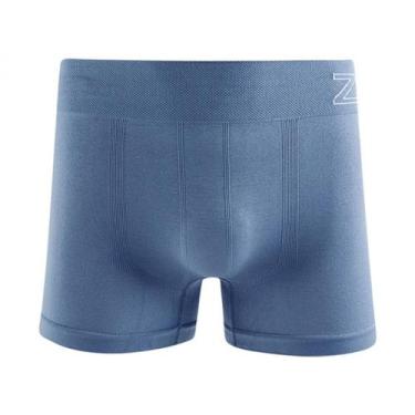 Imagem de Cueca Boxer Masculina Zee Rucci Microfibra Confortável Sem Costura - Z