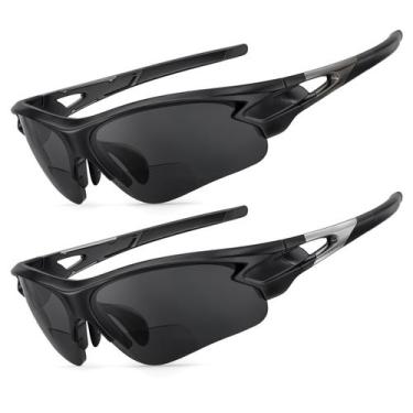 Imagem de Óculos de sol de leitura bifocal SKYOLUY atraentes para homens +1,75