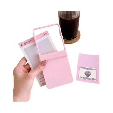 Imagem de Capa De Telefone Com Dobradiça Macaron De Cor Sólida Para Samsung Gala