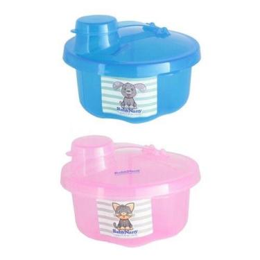 Imagem de Porta Leite Em Pó Baby C/ 3 Divisorias - Baby Nany