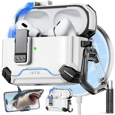 Imagem de Capa com suporte de telefone e kit de limpeza para AirPods Pro - Ineso