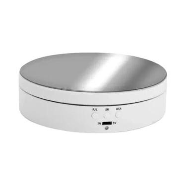 Imagem de Suporte De Exibição Rotativo 360 Graus Com 3 Velocidades, Plataforma G