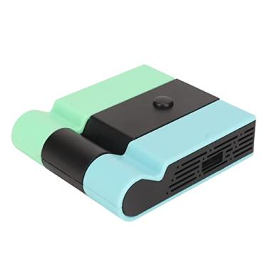 Imagem de TV Dock, 45W USB C Dobrável 5 Em 1 TV Docking Station Gigabit Ethernet Port Multifuncional para Acessórios de Jogos (Azul verde)