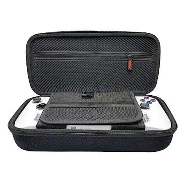 Imagem de Capa de transporte Voikoli para Asus Rog Alloy 17.8 cm 2023/Asus Rog Ally X 2024, capa protetora rígida para transporte com adaptador CA integrado, carregador de armazenamento, estojo portátil para