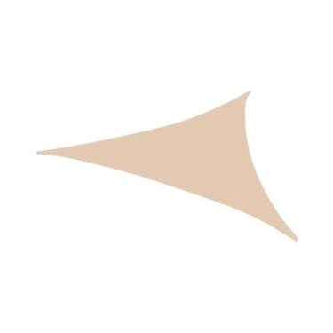 Imagem de Tenda De Praia Portátil Triangular Cinza Com Proteção UV, Toldo Imperm