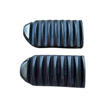 Imagem de Par Borracha Estribo Pedaleira Dianteira Bros Nxr125 Nxr 150