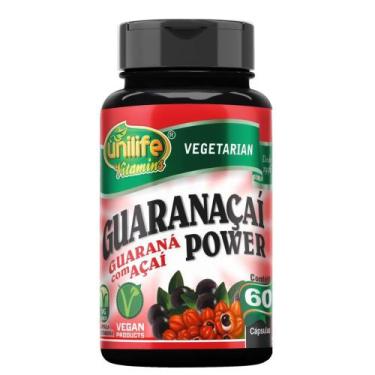 Imagem de Guaraná Power (Guaraná com Açaí) 60 cápsulas 500mg Unilfe - Unilife Vi