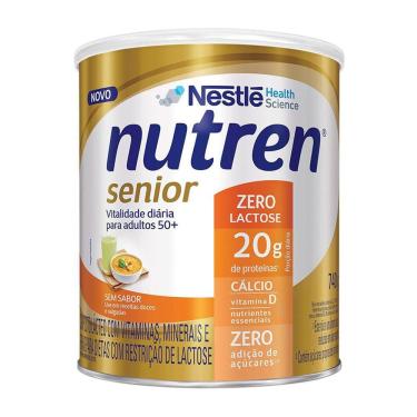 Imagem de Nutren Senior Sem Sabor Zero Lactose Suplemento Alimentar 740g