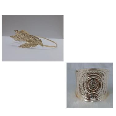 Imagem de Fantasia Grega C/ 1 Tiara De Louro E 1 Bracelete Feminino