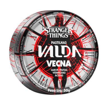Imagem de Pastilhas Valda Stranger Things Vecna Sabor Frutas Vermelhas Ácidas La