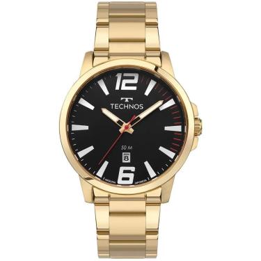 Imagem de Relógio Technos Masculino Racer Dourado - 2115UCO/1P