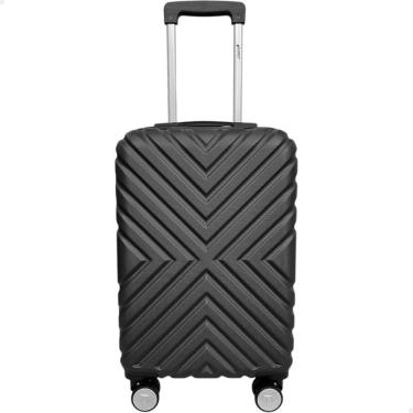 Imagem de Mala de Viagem Bordo Porte Pequeno Rodas 360° ABS Resistente Cadeado com Segredo Cruzeiro 3004-M20