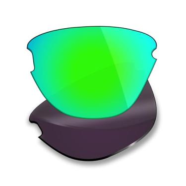 Imagem de Mryok Lentes de substituição UV400 para óculos de sol Oakley Frogskins Lite OO9374, HD Polarized, proteção UV, resistente a impactos e ajuste perfeito - Verde esmeralda