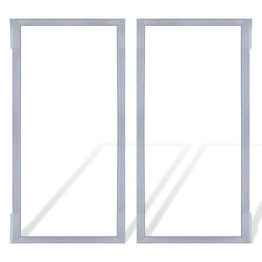 Imagem de 241778307 Junta de porta de congelador de geladeira atualizada compatível com Frigidaire Kenmore Crosley Electrolux vedação de porta de geladeira substituir para 1793667, EAP3408461, PS3408461