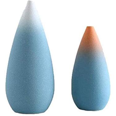 Imagem de Vaso Túmulo Prático Moderno Decoração de Casa Arranjo de Flores Processamento Multiprocesso Maravilhoso Cultura Tradicional Cerâmica para Flores (Cor: Amarelo)