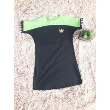 Imagem de Vestido infantil duas cores - Bela linda