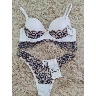 Imagem de Conjunto: Soutien Ref. 01-1024 calcinha Ref. 02-561 - LÍRIUS, Única, P