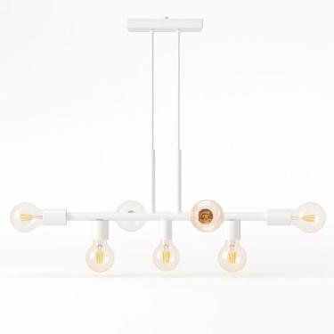 Imagem de Pendente Rubis Aluminio Teto E27 7 Luzes Lumini Lab