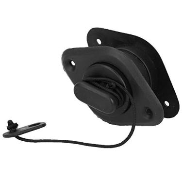 Imagem de OPPWONG Substituição de Plugue Inflável, Válvula de Ar de Placa de Remo, Tampas de Válvula de Ar de Substituição para Barcos Infláveis, de de Barco de Caiaque, de Drenagem Preta de PVC para