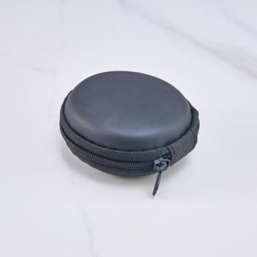Imagem de Capa para fone de ouvido, capa preta de 7,6 cm