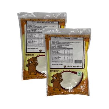 Imagem de Kit 2X: Leite de Coco em Pó Tainá Alimentos 200g