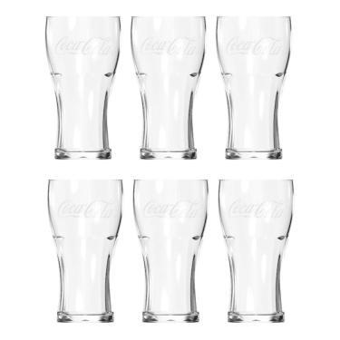 Imagem de 2X Jogo De Copos Contour Coca Cola Nadir Copo 470Ml - 6 Unid