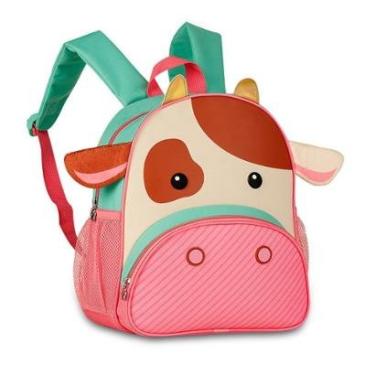 Imagem de MOCHILA INFANTIL ESCOLAR MENINAS BICHINHOS GATINHA PRÉ ESCOLA-Feminino