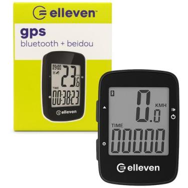 Imagem de Ciclocomputador Elleven GPS Beidou Bluetooth USB Velocimetro