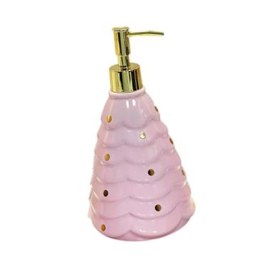 Imagem de Llazsybz Dispensador de Sabonete Líquido para As Mãos em Formato de [Descrição Ausente], Dispensador de Detergente para Louça, Ideal Como Presente Ou para a Pe, Rosa, Tamanho real