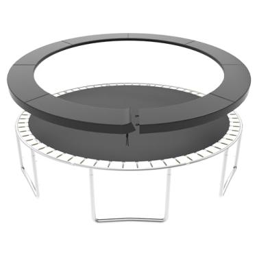 Imagem de AIVEFEN Almofada de trampolim (preta, 15 pés)