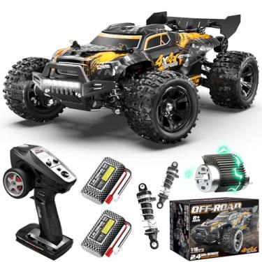 Imagem de YESHIN 1:18 Scale All Terrain RC Cars - 40km/h High Speed Remote Control Car, 4X4 Waterproof Off-Road Truck with Two Shells, Realistic Racing Monster Truck for Kids