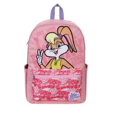 Imagem de Mochila Escolar Lola Looney Tunes Rosa - WB - Looney Tunes