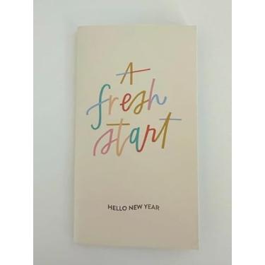 Imagem de Uma agenda mensal de bolsa/bolso Fresh Start para 2026-2027