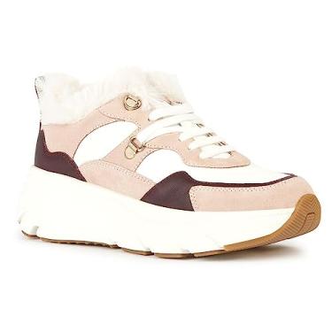Imagem de Geox Tênis feminino de cano baixo, Nude, branco, 7
