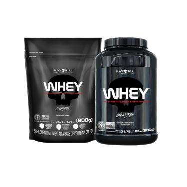 Imagem de KIT WHEY 2X - BLACK SKULL