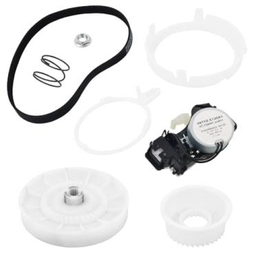 Imagem de ZNTVW W10913953 W11481722 49tyz-e120a1 Atuador de câmbio de arruela, W10721967 Kit de embreagem de polia de arruela, W10006384, peças de correia de transmissão compatíveis com Whirlpool Kenmore Maytag