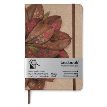 Imagem de Caderno Quadriculado taccbook Árvores - Mandala 14x21 Ríg.