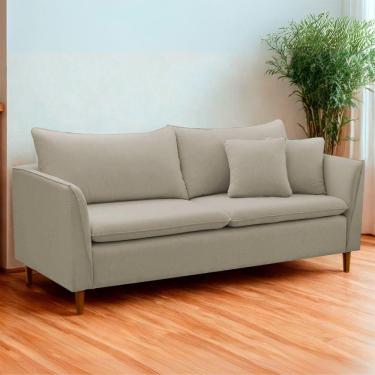 Imagem de Sofá Living Kassia 2 Lugares 1,64m Veludo Cores Lansofbr Cores Verde