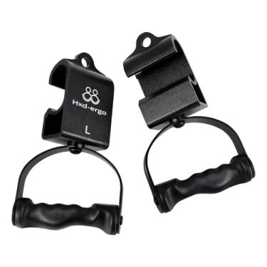 Imagem de menolana Conjunto de 2 Barras de Exercícios com Rotação de 360° em aço Reforçado para Treinamento Físico.